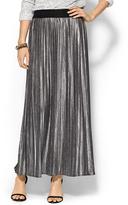 Thumbnail for your product : Piperlime Collection Metallic Pleated Maxi Skirt