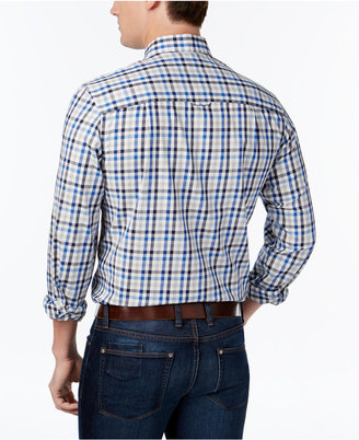 Club Room Men's Classic Fit Check Shirt, Only at Macy's