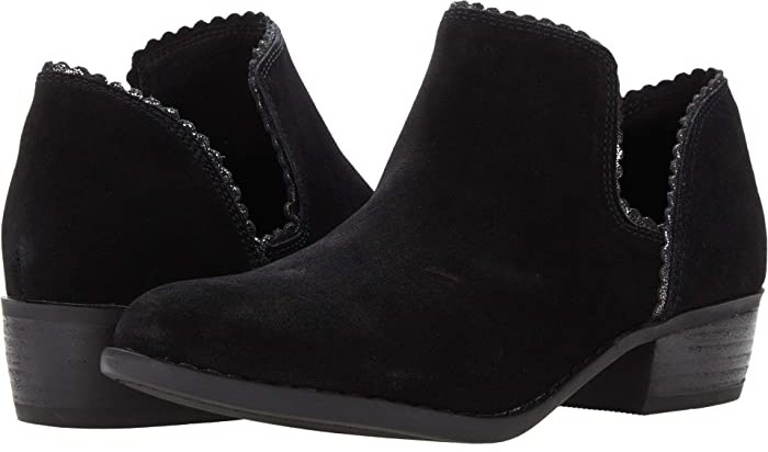 skechers suede boots women's
