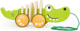 Hape Crocodile Push Pull Learning Tools
