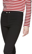 Thumbnail for your product : Isabel Marant Black Nila Trousers