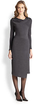 Thumbnail for your product : Lafayette 148 New York Wool Asymmetrical Dress