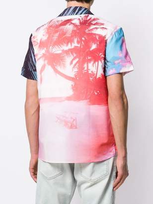 Balmain beach print shirt