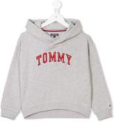 Thumbnail for your product : Tommy Hilfiger Junior varsity appliqué hoodie