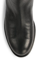 Thumbnail for your product : Alexander McQueen Counter Spike & Leather Knee-High Boots