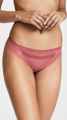 Calvin Klein Underwear Invisibles Mesh Thong