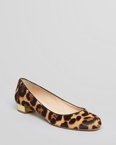 Thumbnail for your product : Steve Madden STEVEN BY Ballet Flats - Paigge Leopard Print