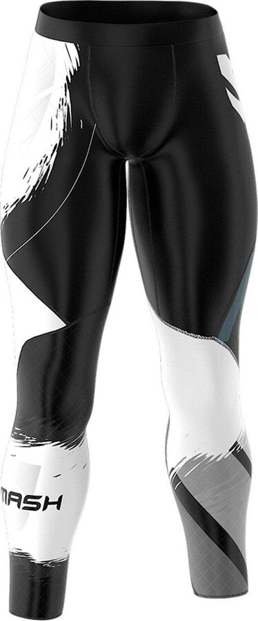 Made in Europe Men Compression Pants SMMASH Long Sport Leggings Gym Breathable and Light Fitness Tights Cross Fit Perfect for Running Antibacterial Material