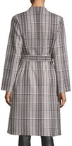 Thumbnail for your product : Alice + Olivia Ginny Plaid Wrap Jacket