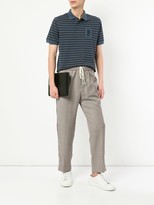 Thumbnail for your product : Kent & Curwen Striped Shortsleeved Polo Shirt
