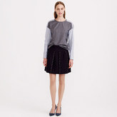 Thumbnail for your product : J.Crew Collection jeweled box-pleat skirt