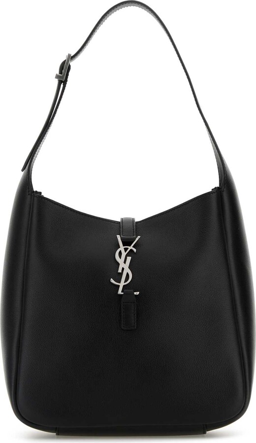 Saint Laurent Black Leather Small 5 7 Handbag