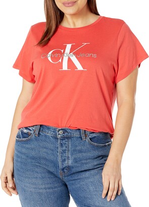 Calvin Klein Jeans Women's Short Sleeve Iconic Tee - ShopStyle T