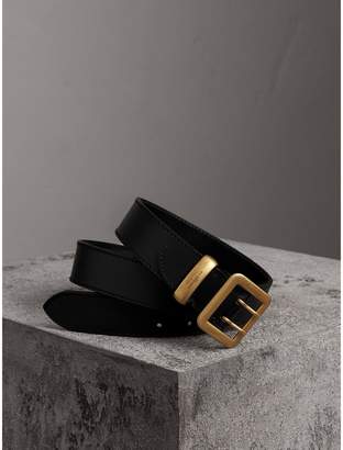 Burberry Double-pin Buckle Leather Belt