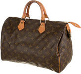 Thumbnail for your product : Louis Vuitton Speedy 35