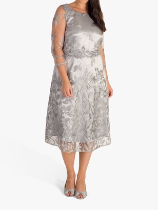 Chesca Embroidered Lace Dress