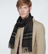 Thumbnail for your product : Burberry Classic Check cashmere scarf
