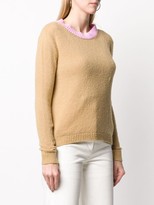Thumbnail for your product : Avant Toi Contrast Neck Sweater