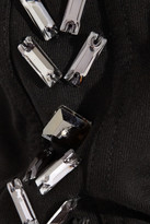 Thumbnail for your product : Hampton Sun Swetc Harri embellished stretch-cotton jersey hooded top