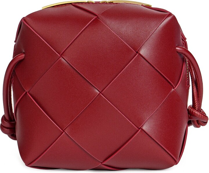 Tiffany & Fred Paris Woven Leather Crossbody