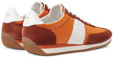 Thumbnail for your product : Tom Ford Orford Leather and Suede-Trimmed Nylon Sneakers