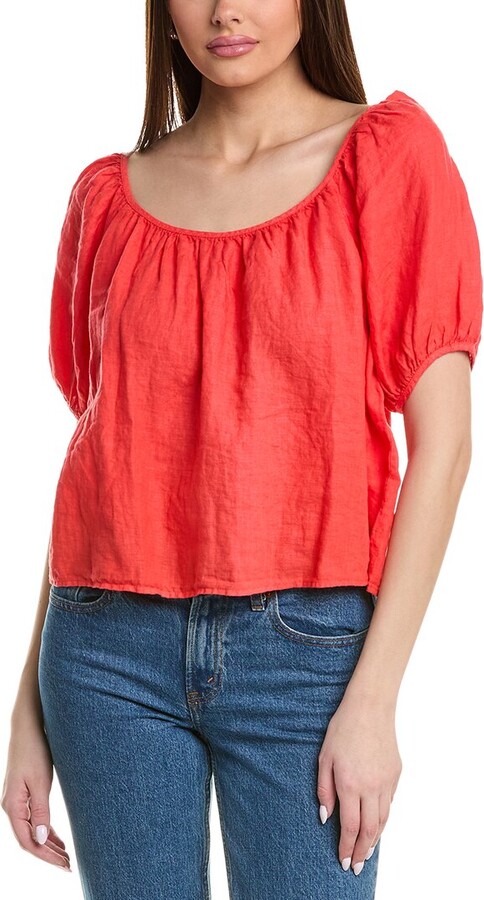 Dana Linen Blouse
