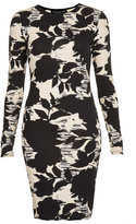 Thumbnail for your product : Topshop Tall Dark Flower Mini Dress