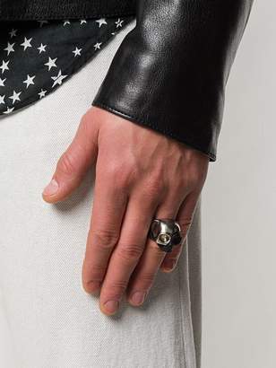 Alexander McQueen Skull Charm ring