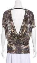 Thumbnail for your product : Helmut Lang Draped Knit Top