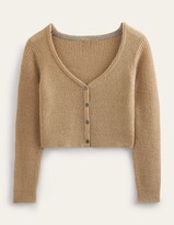 Thumbnail for your product : Boden Cropped Fluffy Cardigan