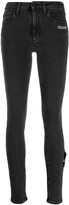 Thumbnail for your product : Off-White Dark Grey Stretch Cotton Blend Jeans