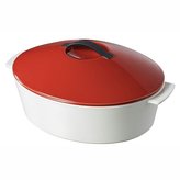 Thumbnail for your product : Revol Revolution 4.75 Qt Oval Cocotte w/Lid - Pepper Red