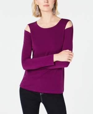 INC International Concepts Cold-Shoulder Top, Created for Macy's