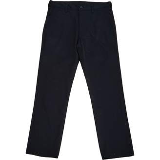 Comme des Garcons Navy Wool Trousers
