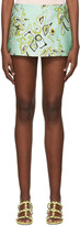 Thumbnail for your product : Pucci Green Cotton Skort