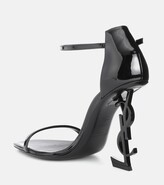Thumbnail for your product : Saint Laurent Opyum 110 patent-leather sandals