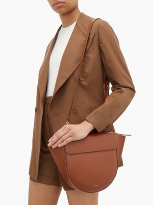Wandler Hortensia Medium Leather Cross-body Bag - Tan