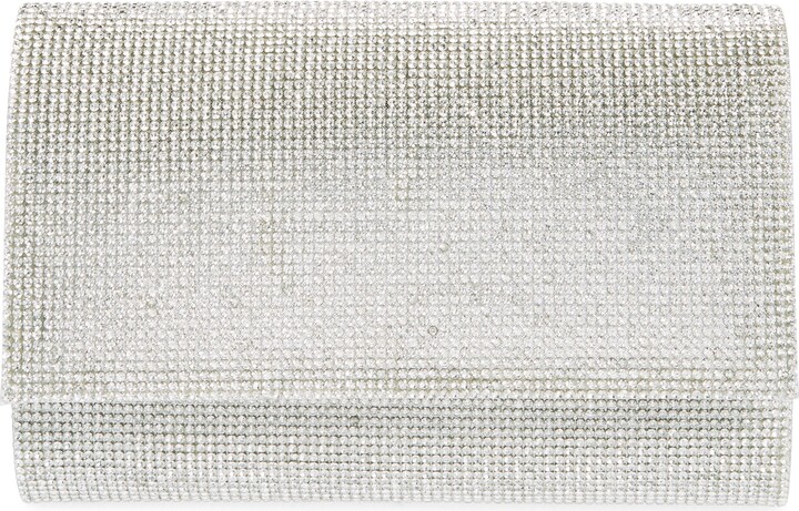 Jessica McClintock Alexis Rhinestone Crossbody Clutch