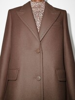 Thumbnail for your product : Fendi Single-Breasted Wool Coat