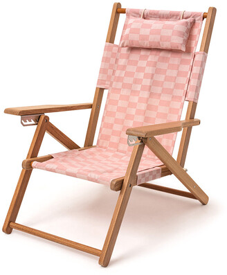 Business & Pleasure Co - The Tommy Chair - Dusty Pink Checker