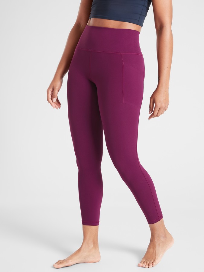 plum yoga pants