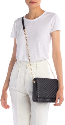 14th & Union Muse Leather Quilted Crossbody Bag