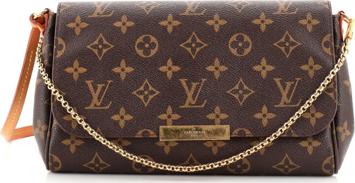Louis Vuitton Favorite Handbag Monogram Canvas MM - ShopStyle Shoulder Bags