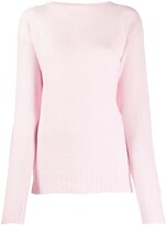 Thumbnail for your product : Prada ribbed crew neck knitted top