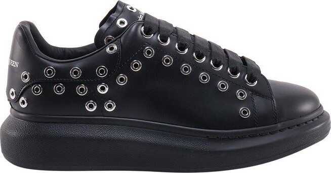 Alexander McQueen Women's Crystal Embellished Sneakers Size 38.5 EU/8.5 US  Black | eBay