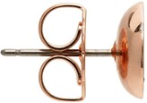 Thumbnail for your product : Marc Jacobs Rose Gold & Red 'The Medallion' Stud Earrings