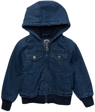 boys lined denim jacket