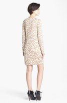 Thumbnail for your product : A.P.C. Leopard Pattern Cashmere Sweater Dress