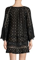 Thumbnail for your product : Ramy Brook Nico Metallic Dot Eyelet Cover-Up