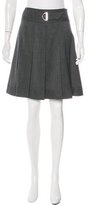 Thumbnail for your product : Karen Millen Knee-Length Wool Skirt